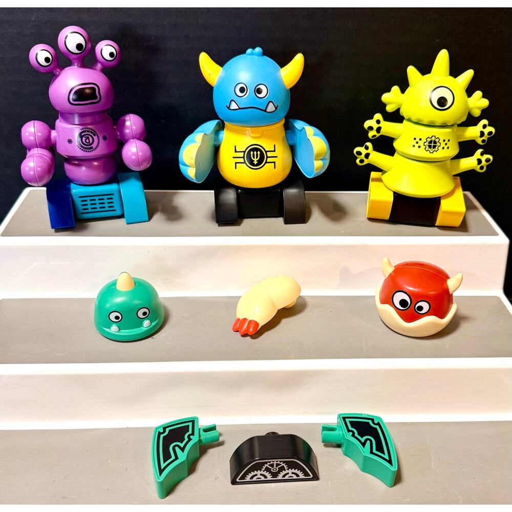 Magnetic Robot STEM Educational Playset DIY Stacking Monster Robots